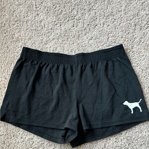 Victoria’s Secret PINK black and white shorts